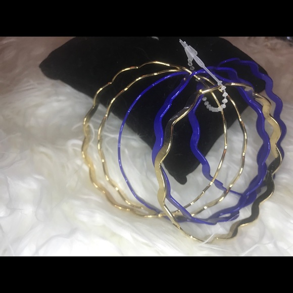 Royal & gold bangles - Picture 2 of 2